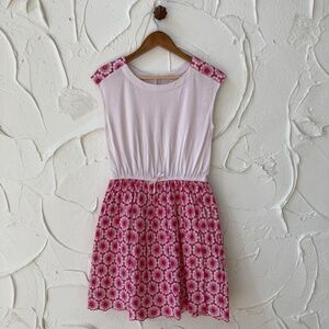 Gap Kids pink eyelet dress - XXL (14/16)